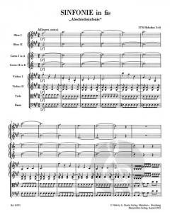 Sinfonie fis-Moll Hob. I:45 'Abschiedssinfonie' 