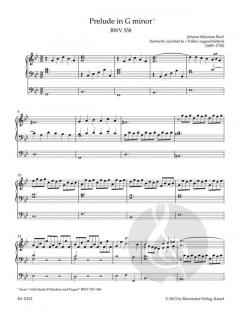 An Easy Bach Organ Album (Download) 
