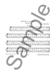 Nouveau Solfège Vol. 2 von Bernard Haultier 