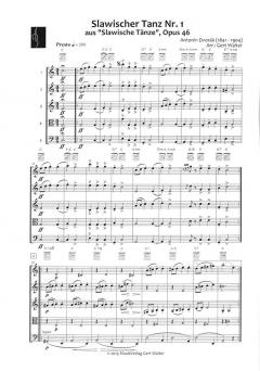 Slawischer Tanz Nr. 1 von Antonín Dvořák (Download) 