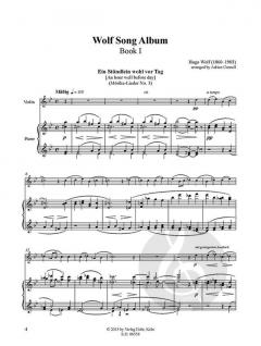 Wolf Song Album I für Violine und Klavier im Alle Noten Shop kaufen