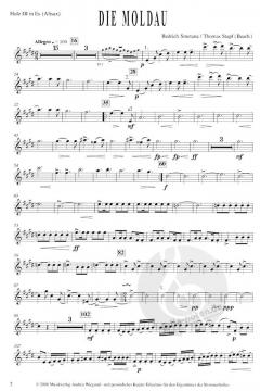 Die Moldau für großes Orchester von Bedrich Smetana 