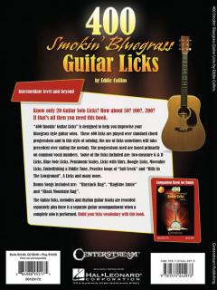 400 Smokin' Bluegrass Guitar Licks von Eddie Collins 