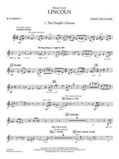 Music from Lincoln von John Williams 