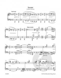 Sonate für Klavier h-Moll von Michael Kube im Alle Noten Shop kaufen