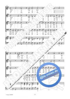 In dulci jubilo (Nun singet und seid froh) G-Dur (Gregor Joseph Werner) 