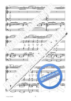 Der Herr ist mein getreuer Hirte BoWV 54 von Helmut Bornefeld (Download) 