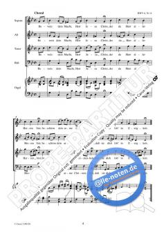 Ach bleib bei uns, Herr Jesu Christ BWV 6, 3 und 6 von Johann Sebastian Bach (Download) 