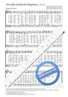 Wie schön leuchtet der Morgenstern D-Dur (2012) von Christian Heiß (Download) 