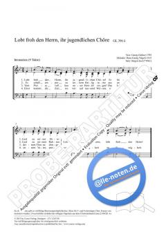 Lobt froh den Herrn, ihr jugendlichen Chöre von Jürgen Essl (Download) 