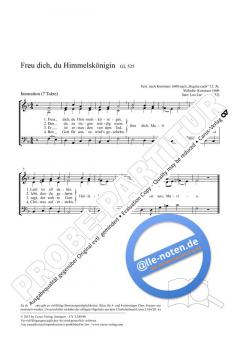 Freu dich, du Himmelskönigin F-Dur (2012) von Leo Langer (Download) 