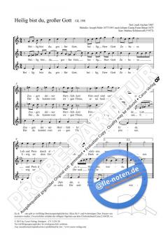 Heilig bist du, großer Gott C-Dur (2012) von Markus Schönewolf (Download) 