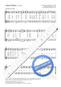 Adeste fideles F-Dur (2012) von Christopher Robinson (Download) 