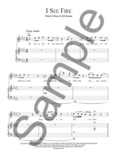 I See Fire von Ed Sheeran 