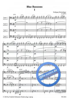 Blue Bassoons (Wolfgang Wollschläger) 
