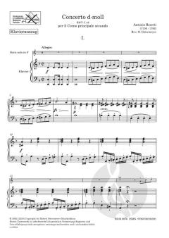 Konzert für Horn d-Moll RWV C 38 von Antonio Rosetti im Alle Noten Shop kaufen