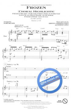 Frozen (Choral Highlights) (Download) 
