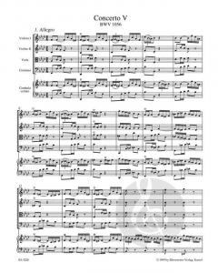 Concerto Nr. 5 f-Moll BWV 1056 (J.S. Bach) 