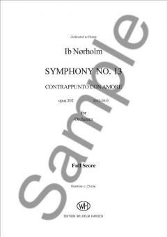 Symphony No. 13 von Ib Norholm 