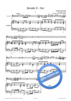 1. Sonate für Violoncello von Giorgio Antoniotti im Alle Noten Shop kaufen