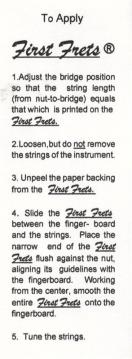 First Frets: Fingersatz- & Positions-Schablone (1/ für Violine im Alle Noten Shop kaufen - DUR-DFFF116