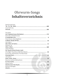 Ohrwurm Songs (+CD) 