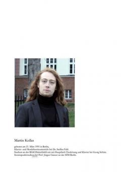 Saxophonquartett von Martin Kollas 