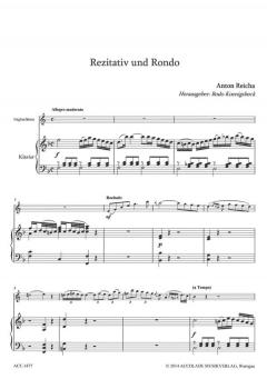 Rezitativ und Rondo von Anton Reicha 