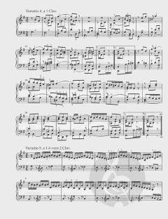 Goldberg-Variationen BWV 988 von Johann Sebastian Bach 