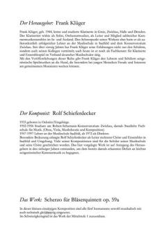 Scherzo für Bläserquintett op. 59a (Rolf Schieferdecker) 