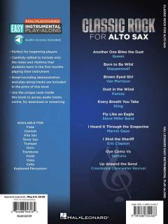 Classic Rock for Alto Sax 