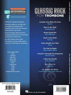 Easy Instrumental Play-Along: Classic Rock 
