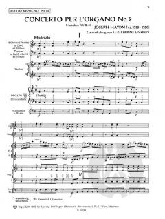 Concerto Nr. 2 C-Dur Hob. XVIII:8 von Joseph Haydn 