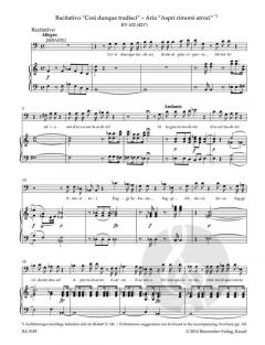 Konzertarien für Bass von Wolfgang Amadeus Mozart 