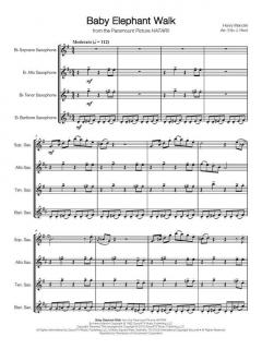 Baby Elephant Walk von Henry Mancini 