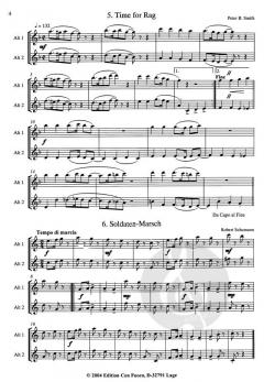 Ten Tunes for 2 Saxs von Peter Bernard Smith im Alle Noten Shop kaufen