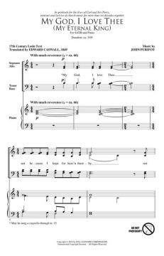 My God, I Love Thee von John Purifoy (Download) 