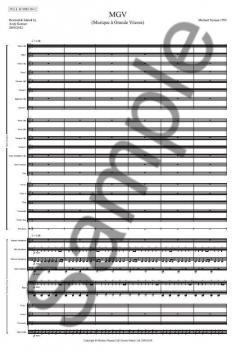 Michael Nyman: MGV (Musique A Grande Vitesse) (Michael Nyman) 
