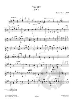 Choros No 1 von Hector Villa-Lobos 