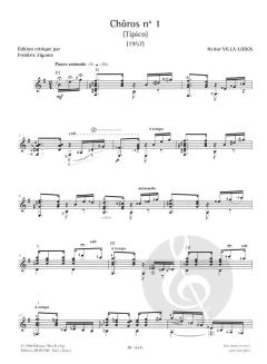 Choros No 1 von Hector Villa-Lobos 