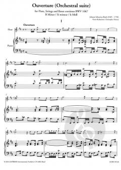 Ouvertüre aus der Orchestersuite in h-Moll BWV 1067 von Johann Sebastian Bach 