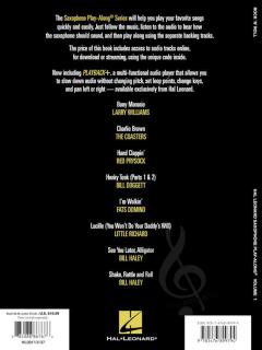 Saxophone Play-Along Vol. 1: Rock 'N' Roll 