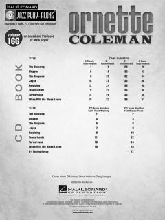 Jazz Play-Along Vol. 166: Ornette Coleman im Alle Noten Shop kaufen