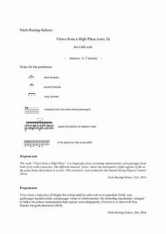 Views From A High Place von Niels Rosing-Schow 