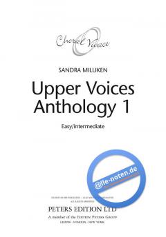 Choral Vivace: Upper Voices Anthology 1 (Sandra Milliken) 