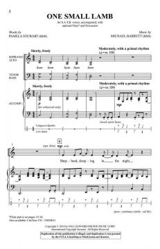One Small Lamb von Michael Barrett (Download) 