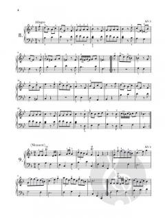 Klavierstücke aus dem 'Nannerl-Notenbuch' von Wolfgang Amadeus Mozart im Alle Noten Shop kaufen