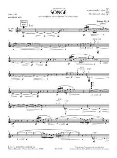 Alla: Songe 