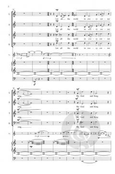 Let All The World In Every Corner Sing (Nico Muhly) 