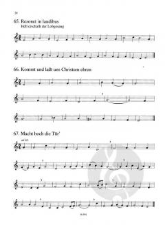 Das Buch der Weihnachtslieder: 3. Stimme in F (Violinschlüssel) 